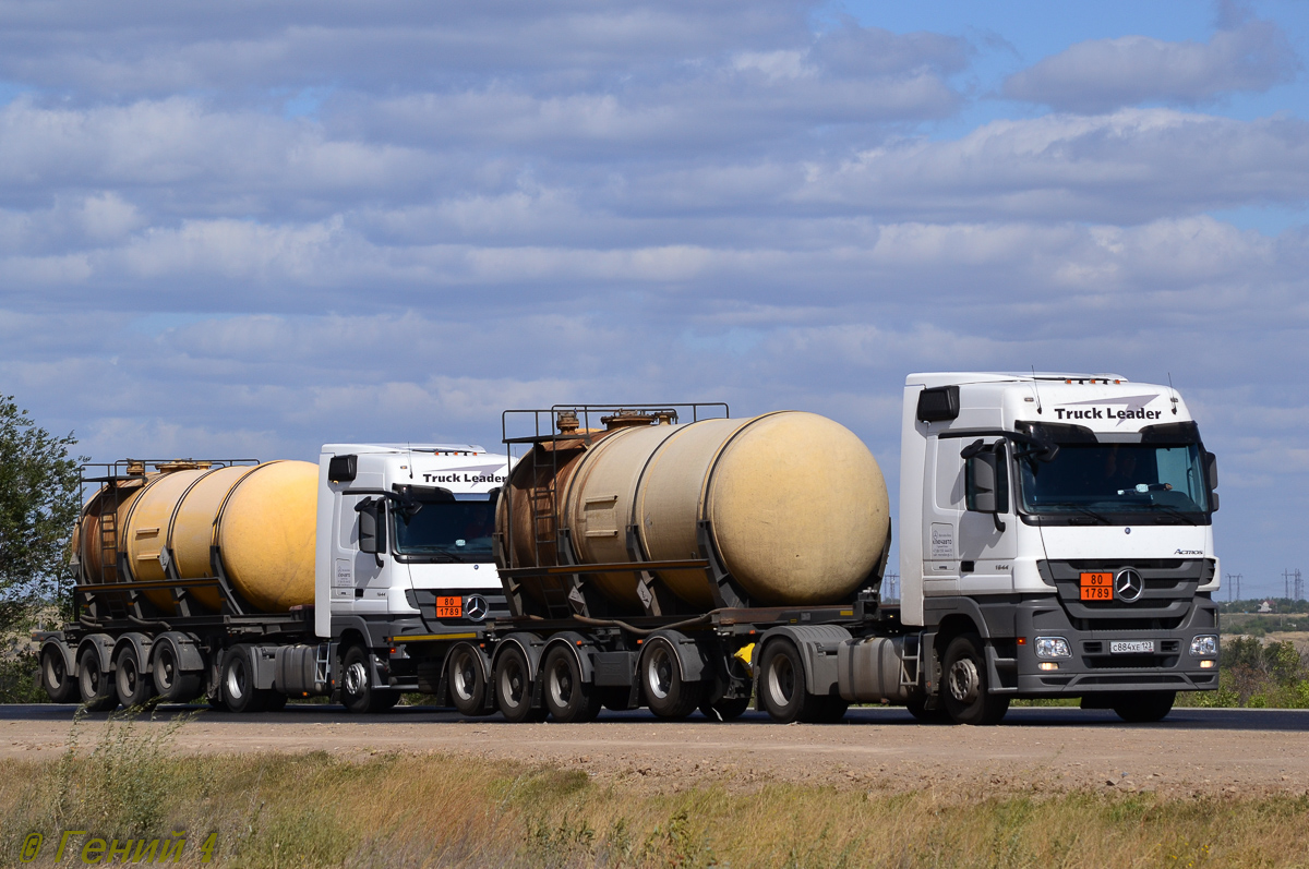 Краснодарский край, № С 884 ХЕ 123 — Mercedes-Benz Actros '09 1844 [Z9M]