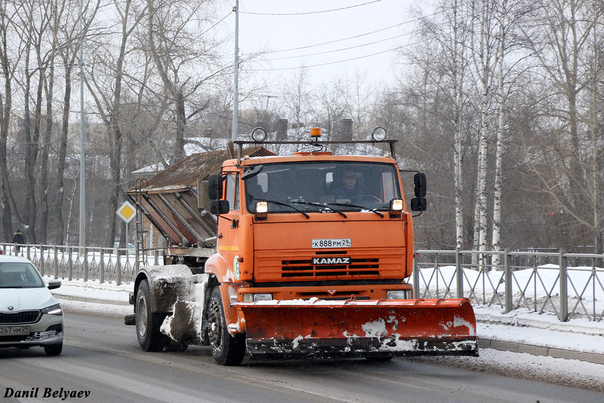 Архангельская область, № К 888 РМ 29 — КамАЗ-53605-62