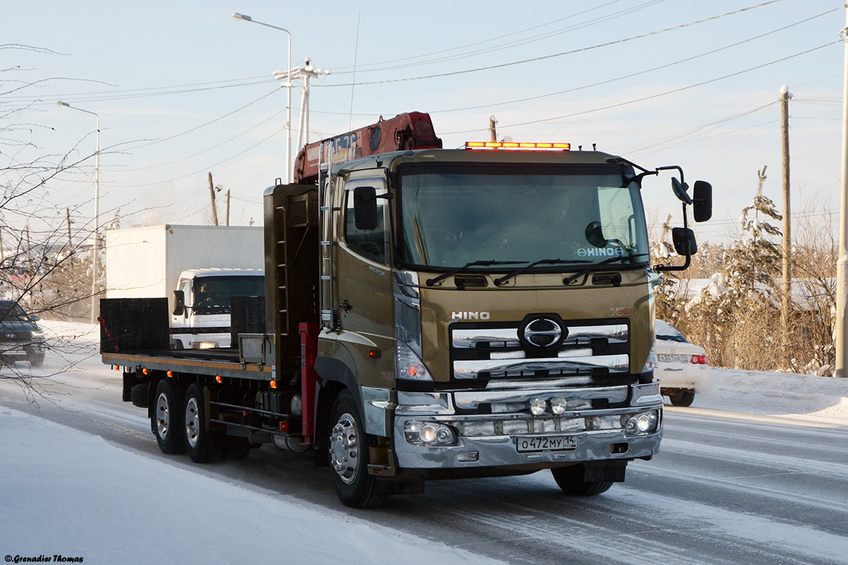 Саха (Якутия), № О 472 МУ 14 — Hino Profia