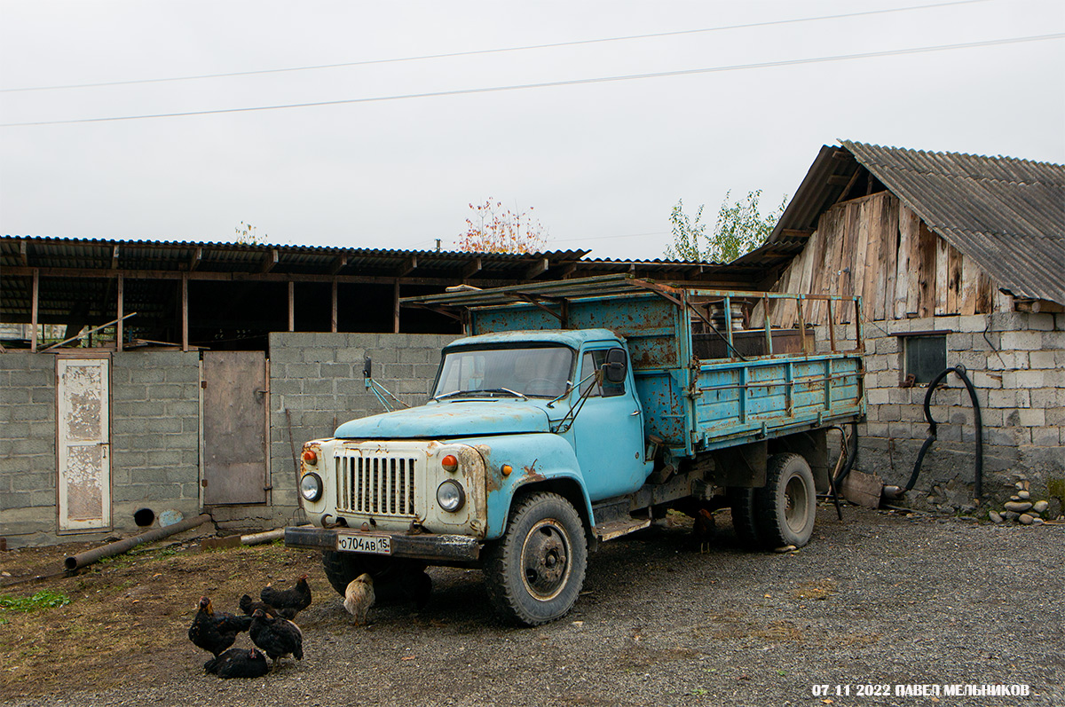 Северная Осетия, № О 704 АВ 15 — ГАЗ-53-02