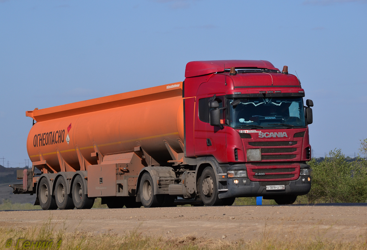 Татарстан, № Т 189 РО 116 — Scania ('2013) G440