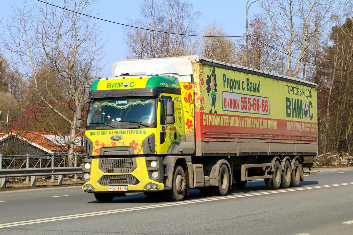 Ленинградская область, № А 528 ЕВ 147 — Ford Cargo ('2012) 1842T