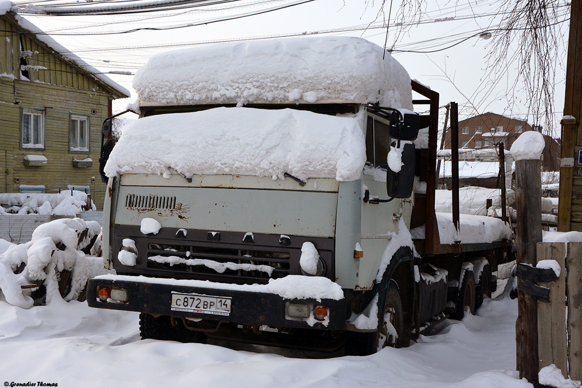 Саха (Якутия), № С 872 ВР 14 — КамАЗ-5320