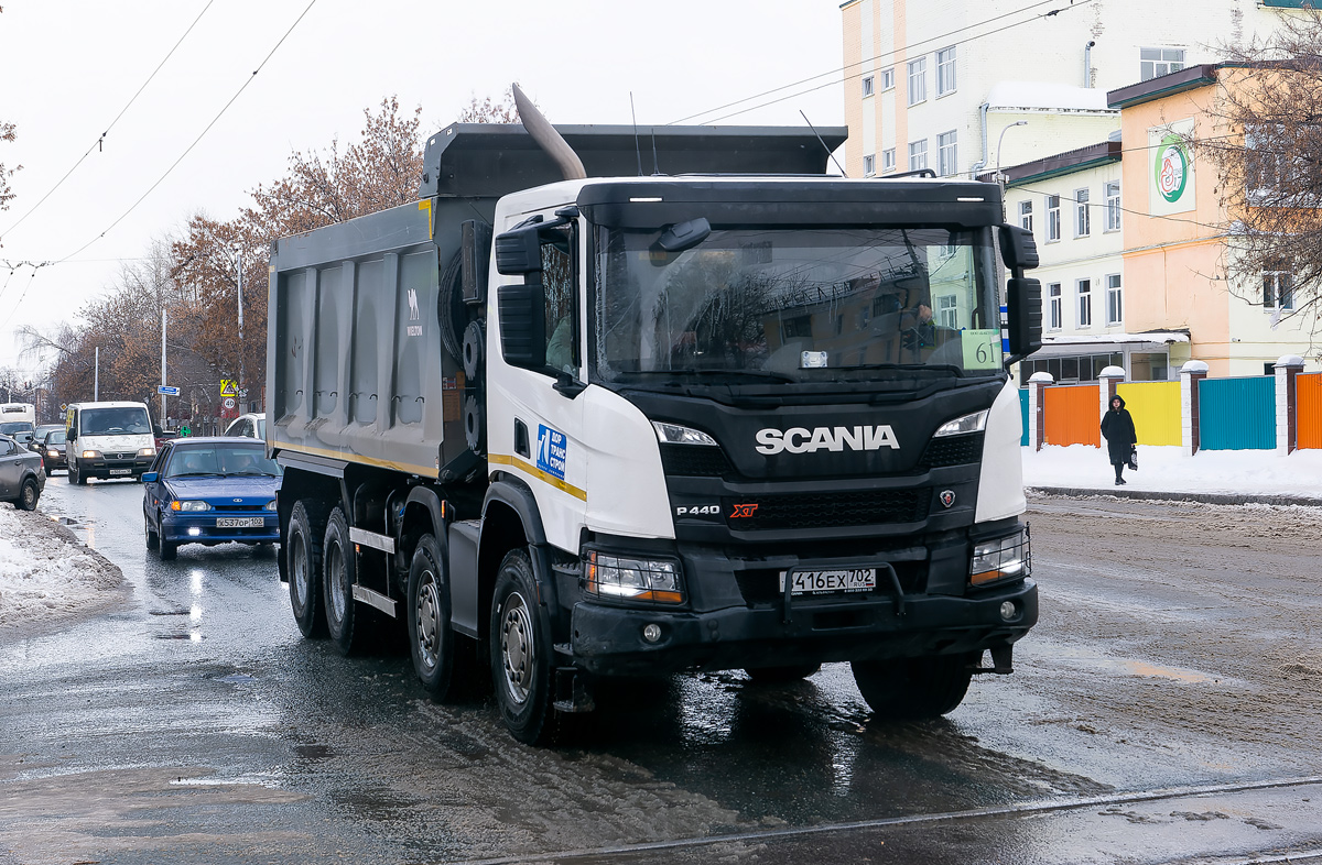 Башкортостан, № В 416 ЕХ 702 — Scania ('2016) P440