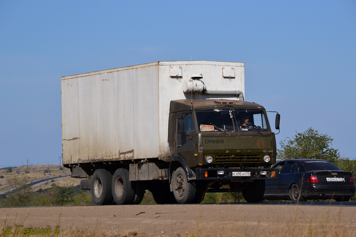 Северная Осетия, № С 495 АР 15 — КамАЗ-53213