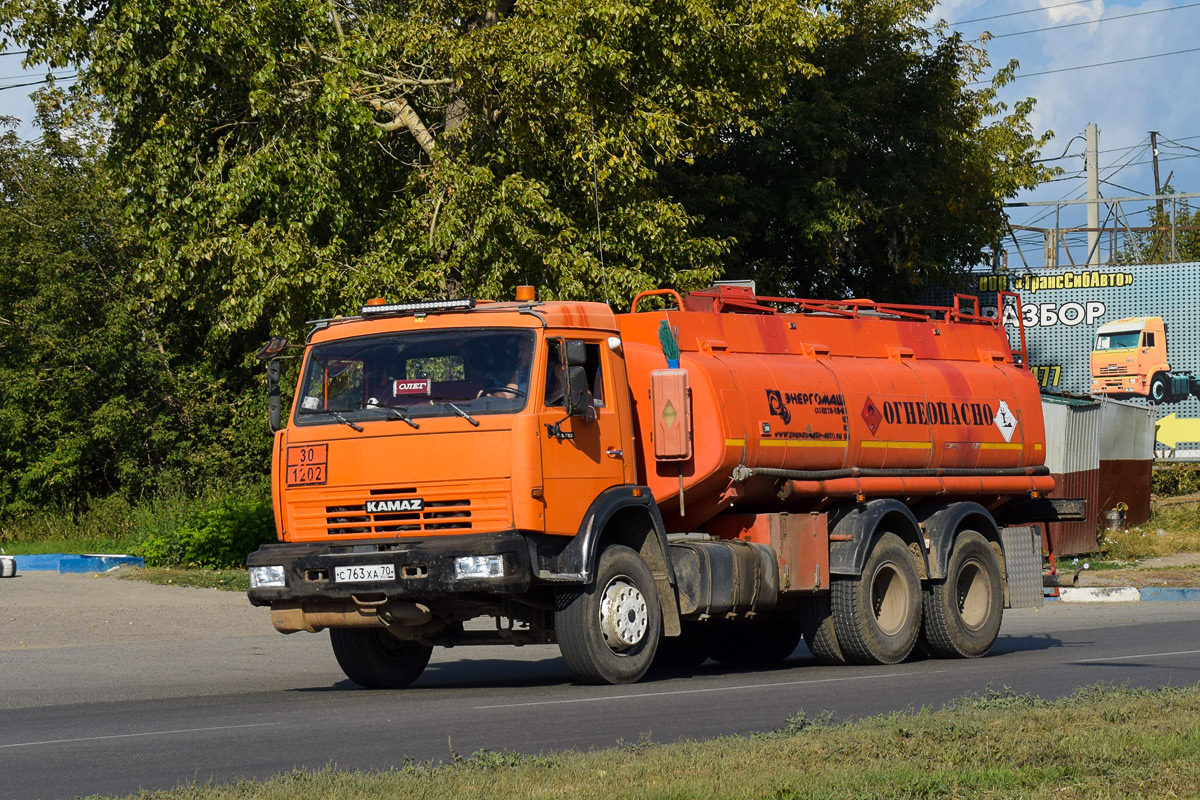 Новосибирская область, № С 763 ХА 70 — КамАЗ-65115-D3