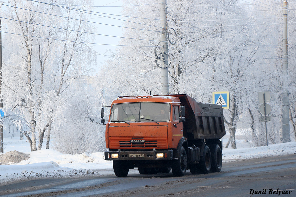 Архангельская область, № О 401 СА 29 — КамАЗ-55111-02 [55111C]