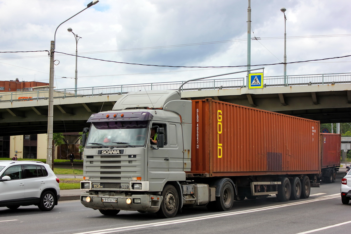 Ленинградская область, № У 917 ЕС 47 — Scania (III) R113H