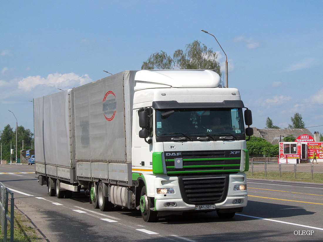 Гродненская область, № АМ 4501-4 — DAF XF105 FAR