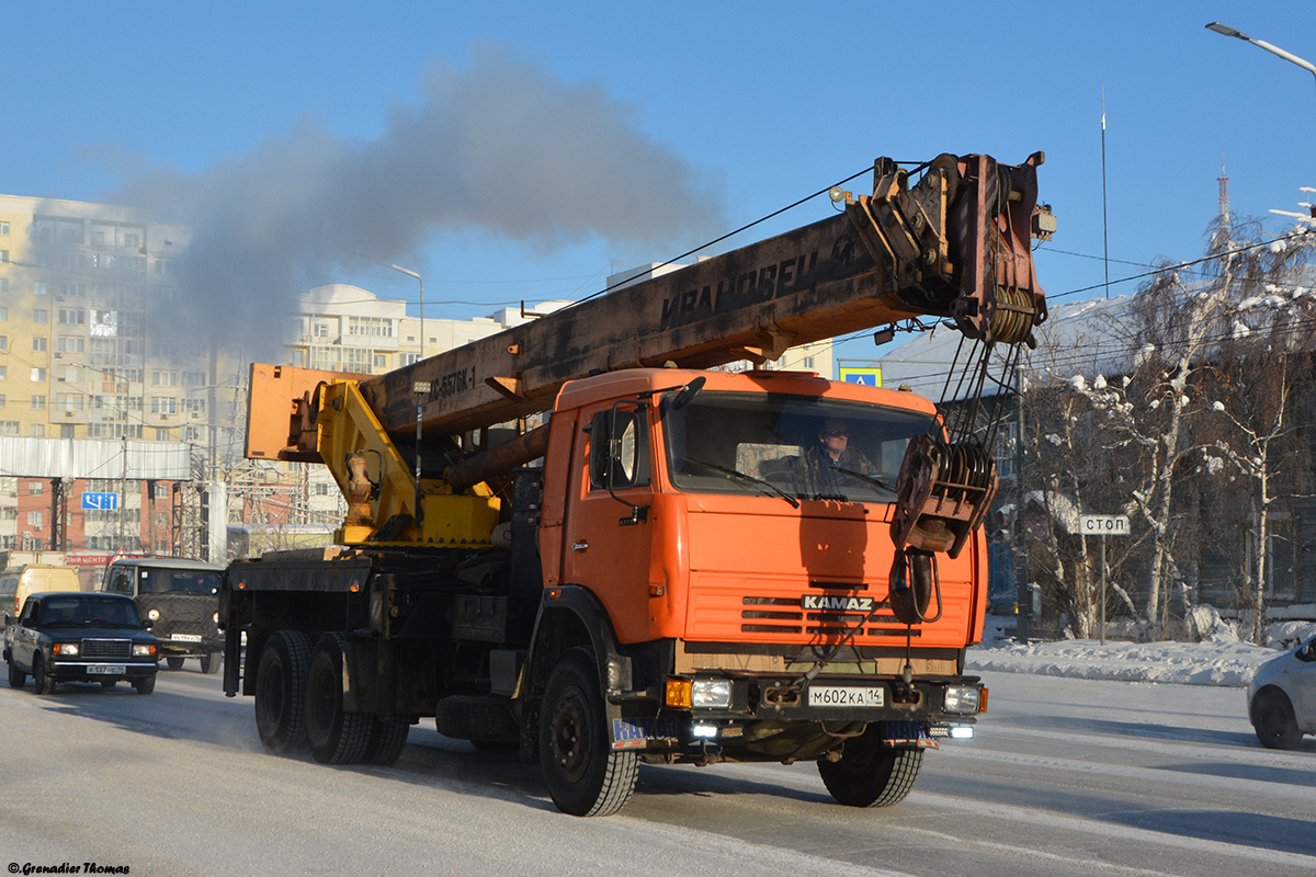 Саха (Якутия), № М 602 КА 14 — КамАЗ-65115-62