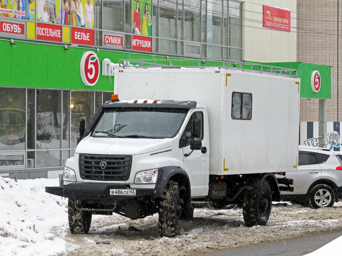 Кировская область, № В 486 СЕ 43 — ГАЗ-C41A43 "Садко NEXT"