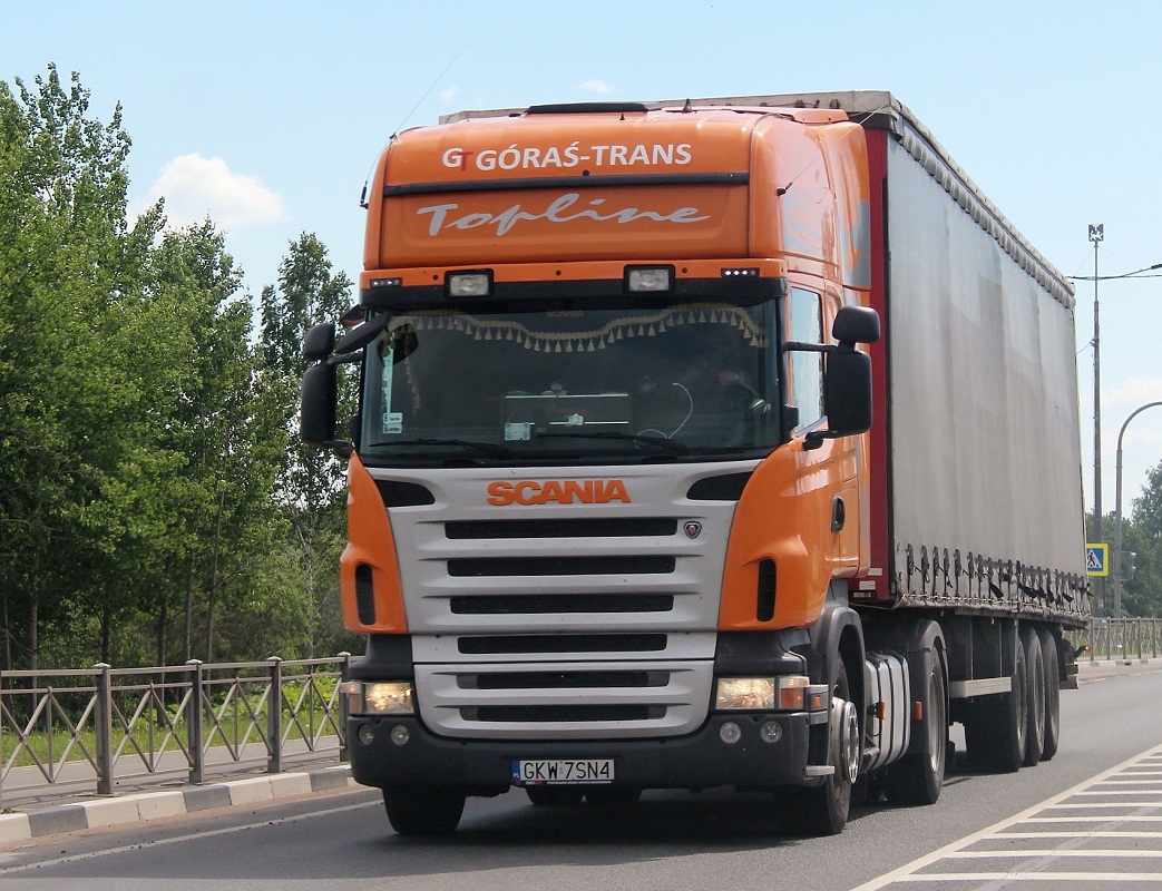 Польша, № GKW 7SN4 — Scania ('2004) R420