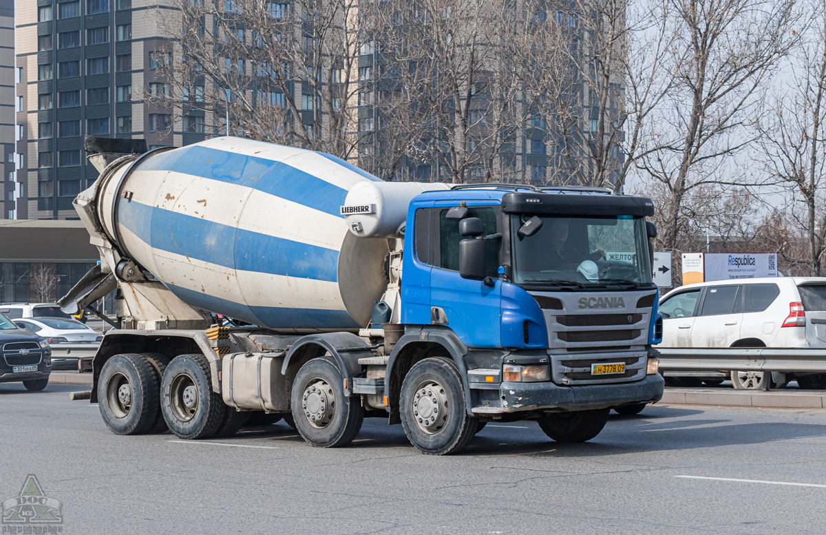 Карагандинская область, № H 3778 09 — Scania ('2011) P410