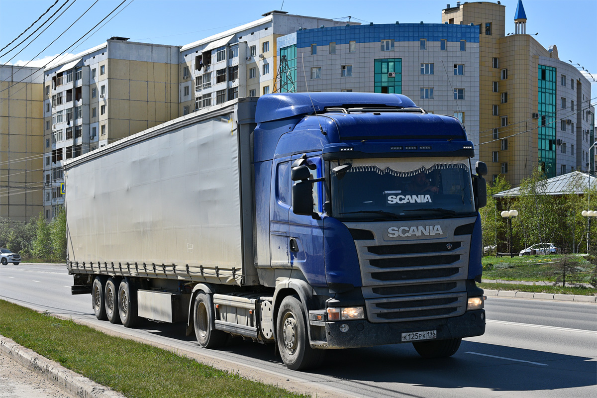 Свердловская область, № К 125 РК 196 — Scania ('2013) R440