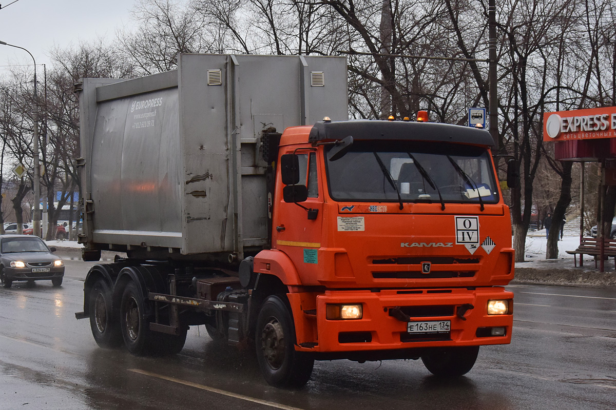 Волгоградская область, № Е 163 НЕ 134 — КамАЗ-6520-53