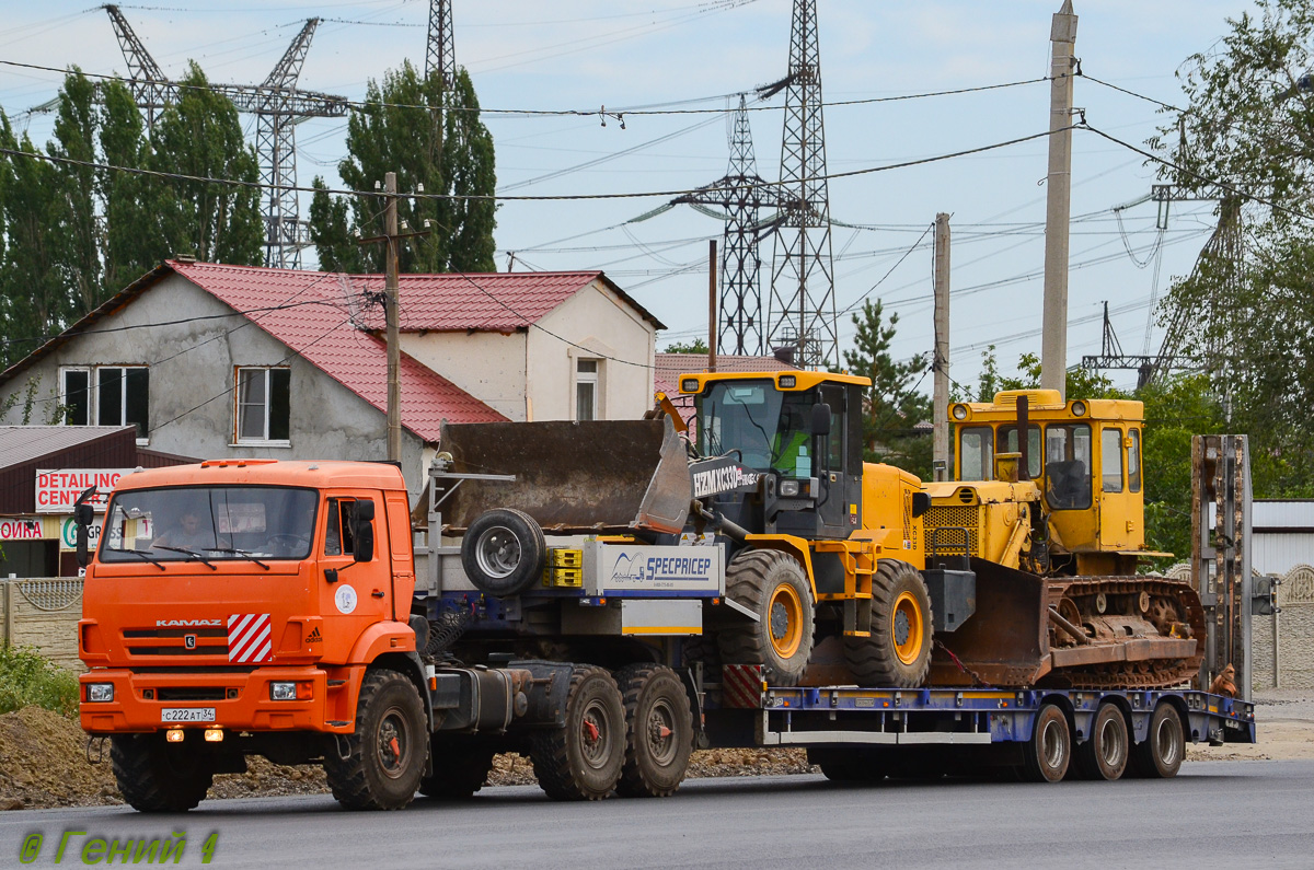 Волгоградская область, № С 222 АТ 34 — КамАЗ-44108-24 [441083]