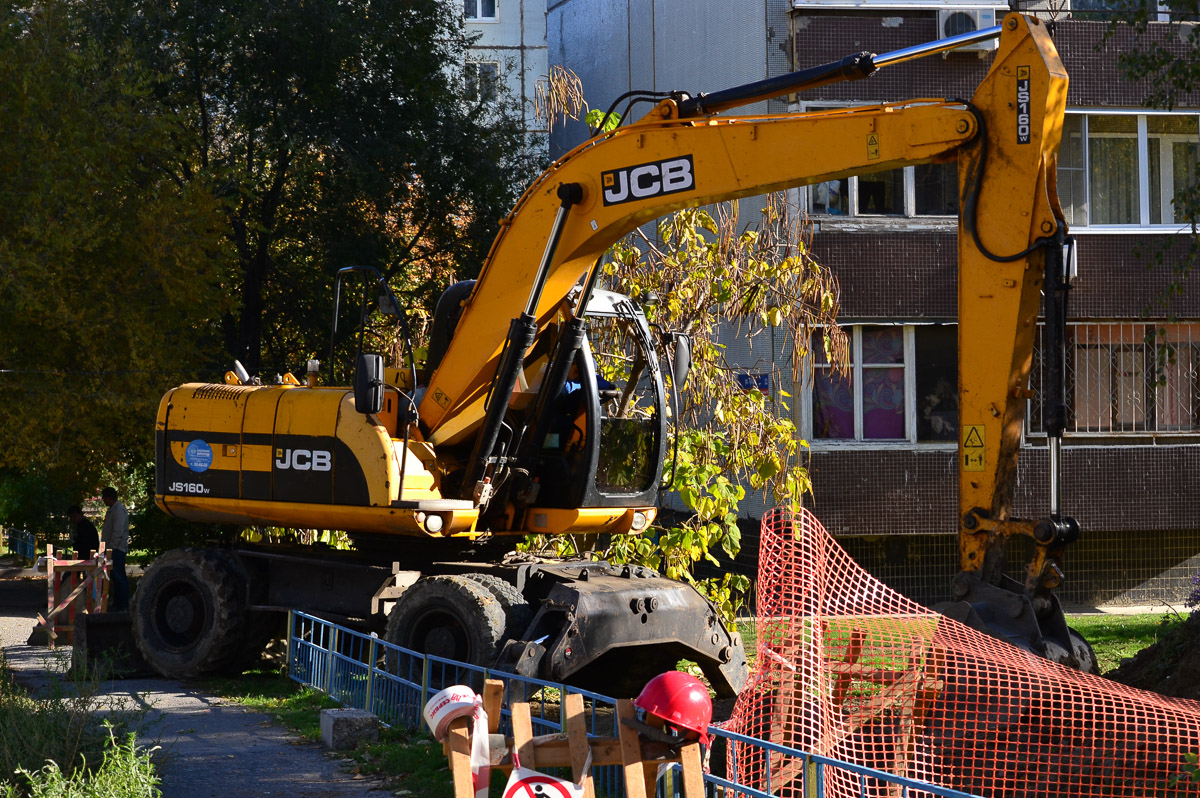 Волгоградская область, № (34) Б/Н СТ 0098 — JCB JS160W; Волгоградская область — Спецтехника с нечитаемыми (неизвестными) номерами