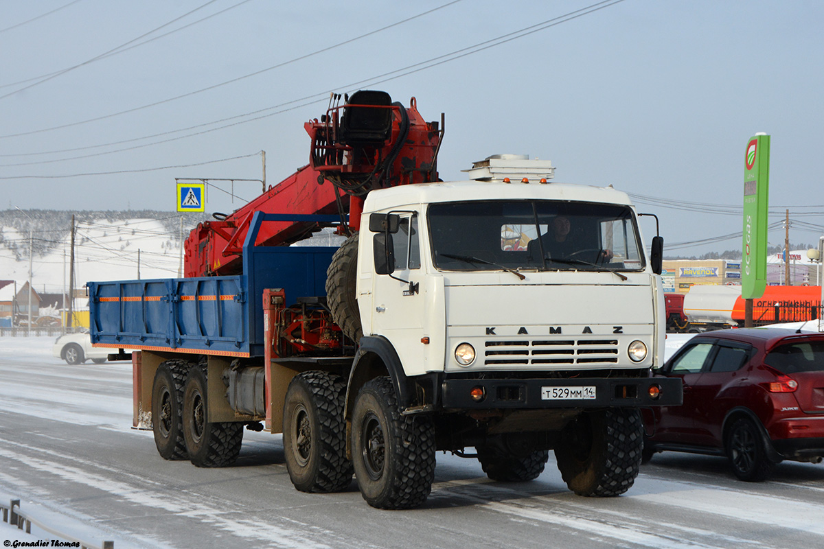 Саха (Якутия), № Т 529 ММ 14 — КамАЗ-63501 [635010]