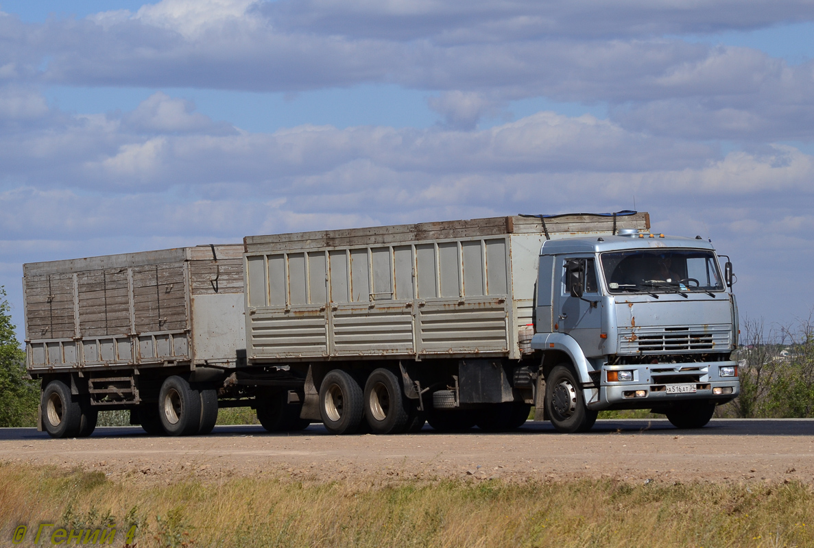 Волгоградская область, № А 516 АТ 34 — КамАЗ-65117 [651170]