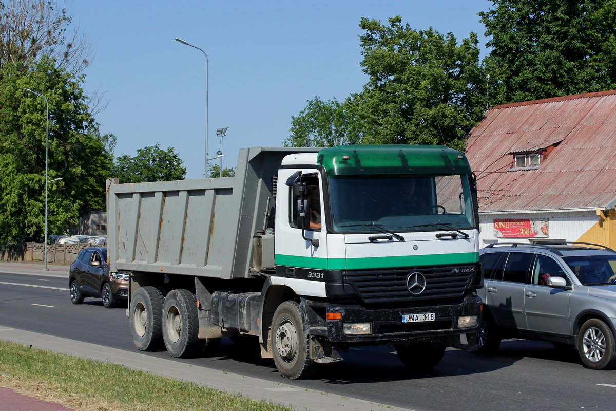 Литва, № JMA 318 — Mercedes-Benz Actros ('1997) 3331