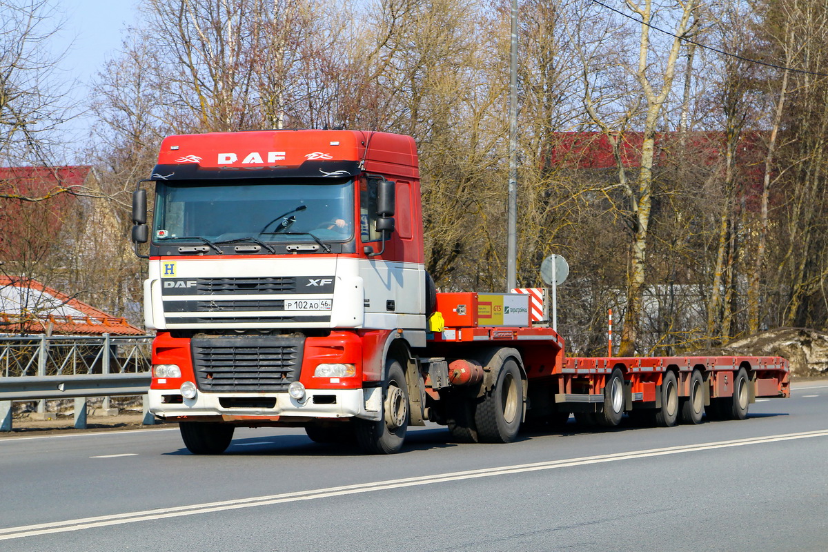 Курская область, № Р 102 АО 46 — DAF XF95 FT