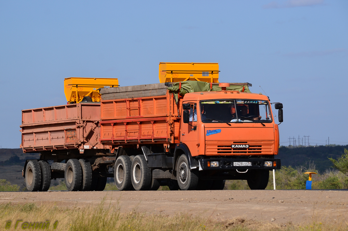 Волгоградская область, № О 428 СО 34 — КамАЗ-53205 [532050]