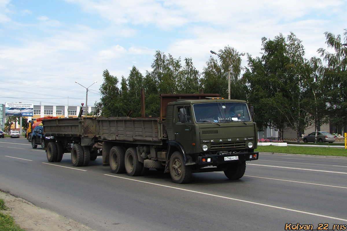 Алтайский край, № С 746 УС 22 — КамАЗ-5320