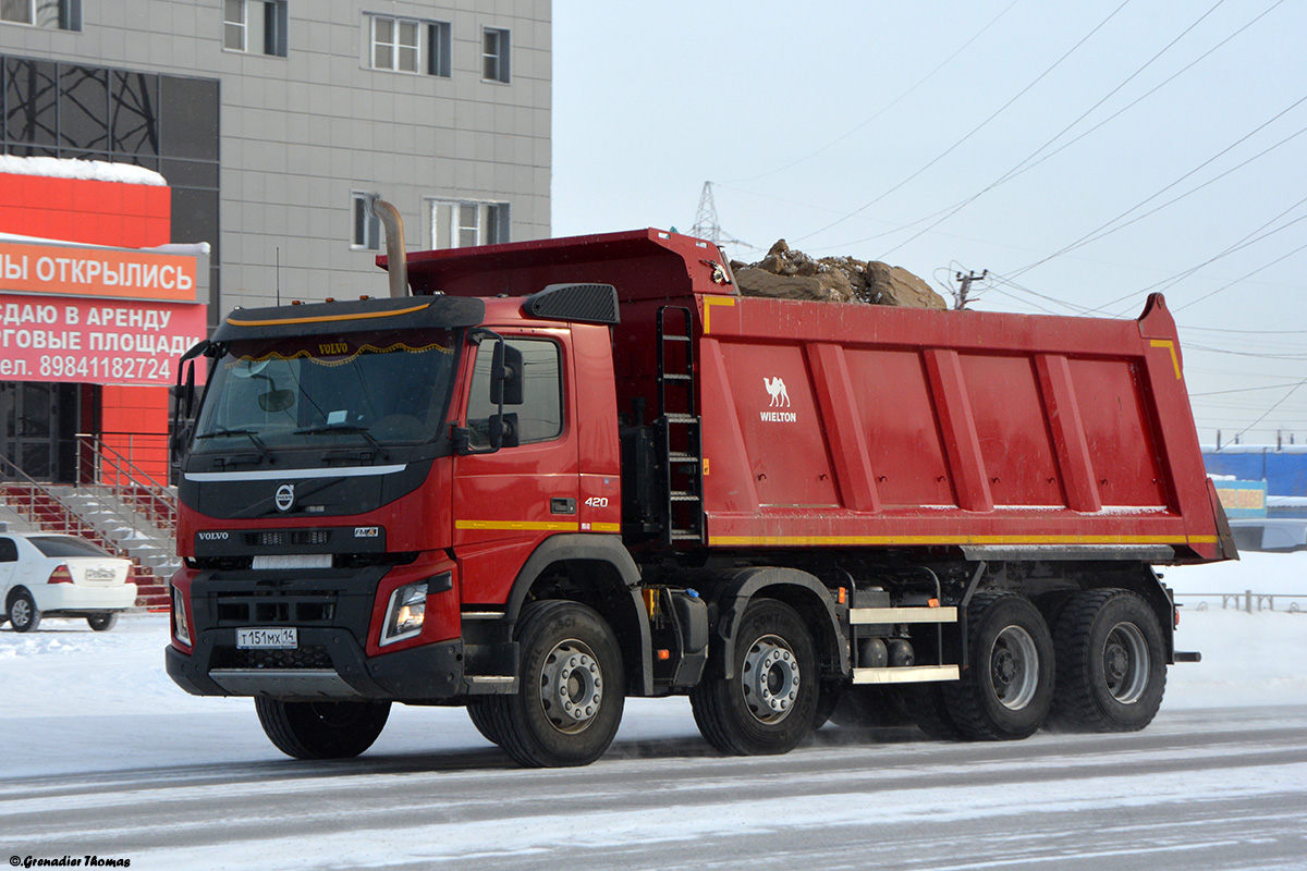 Саха (Якутия), № Т 151 МХ 14 — Volvo ('2013) FMX.420 [X9P]