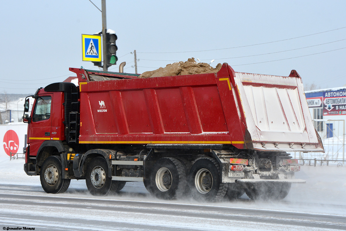 Саха (Якутия), № Т 151 МХ 14 — Volvo ('2013) FMX.420 [X9P]