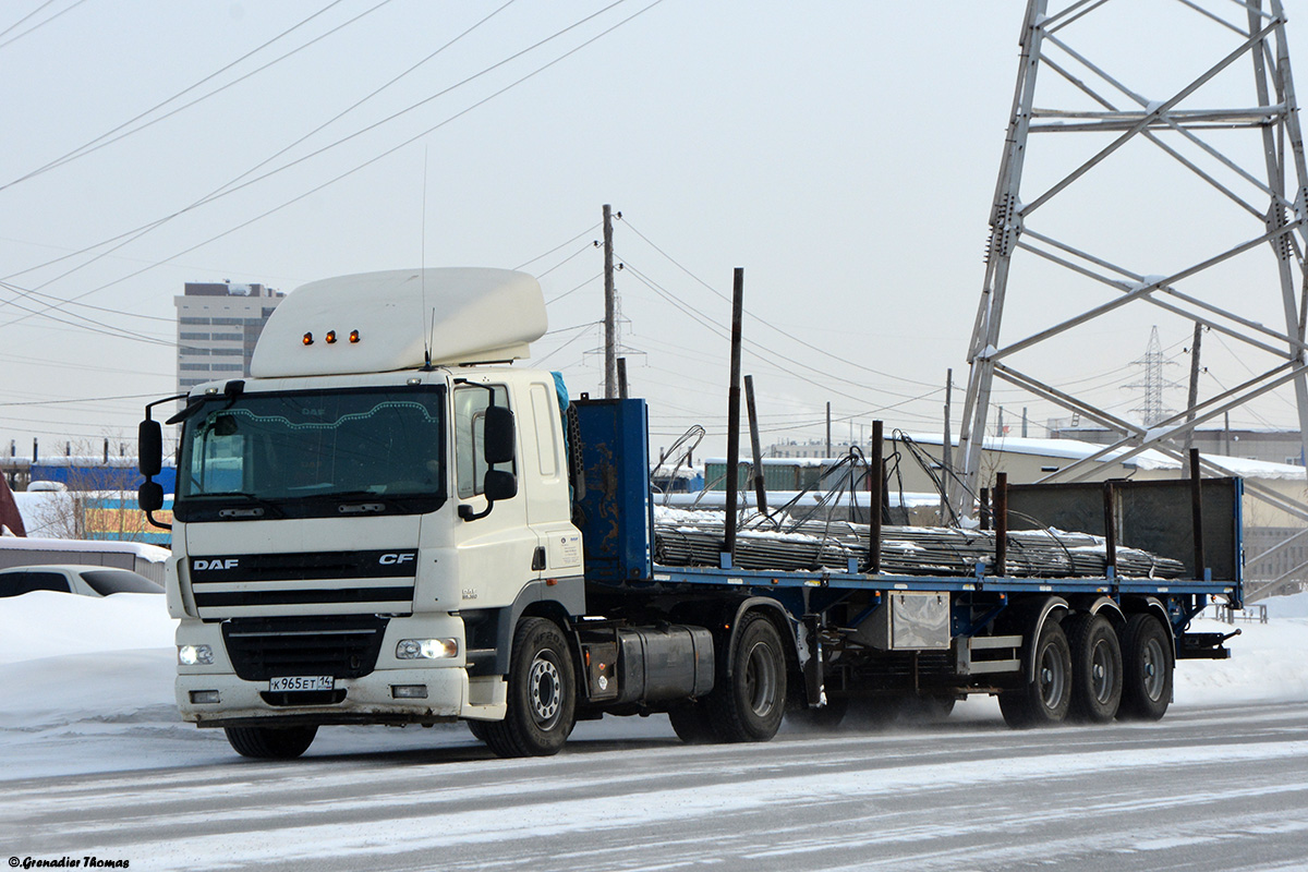 Саха (Якутия), № К 965 ЕТ 14 — DAF CF85 FT