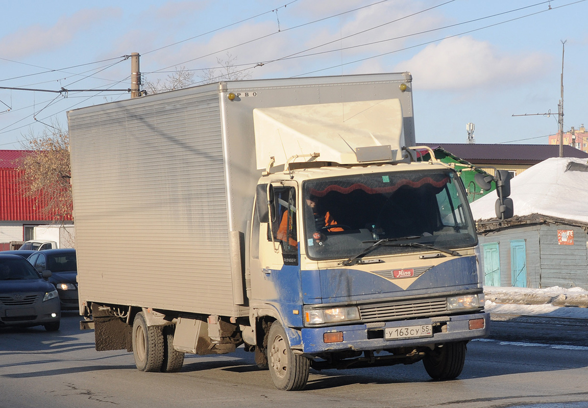 Омская область, № У 163 СУ 55 — Hino Ranger