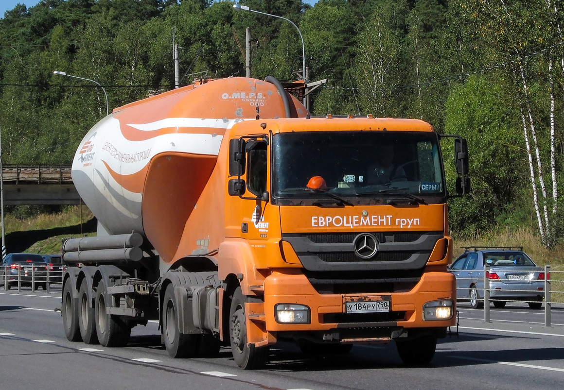 Московская область, № У 184 РУ 790 — Mercedes-Benz Axor 1835