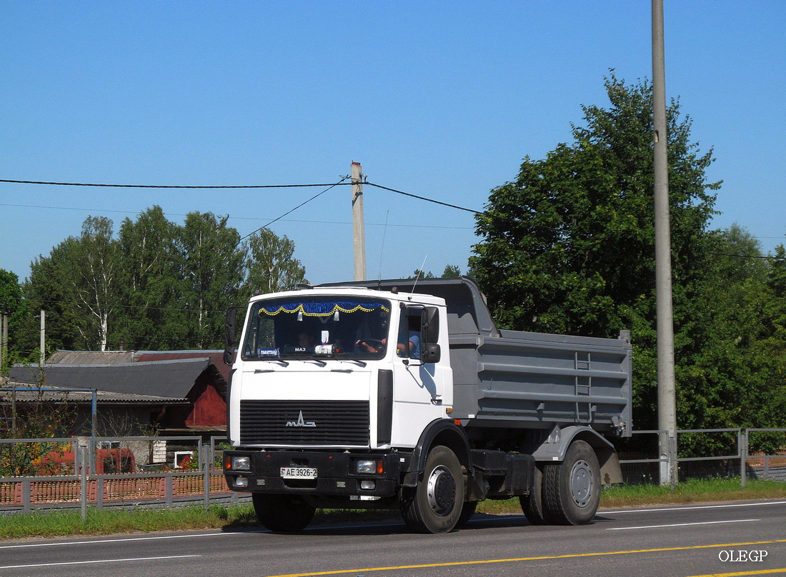 Витебская область, № АЕ 3926-2 — МАЗ-5551 (общая модель)