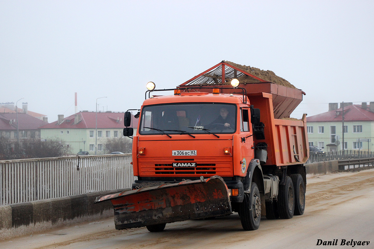 Ненецкий автономный округ, № А 306 ВС 83 — КамАЗ-65111-15 [65111R]