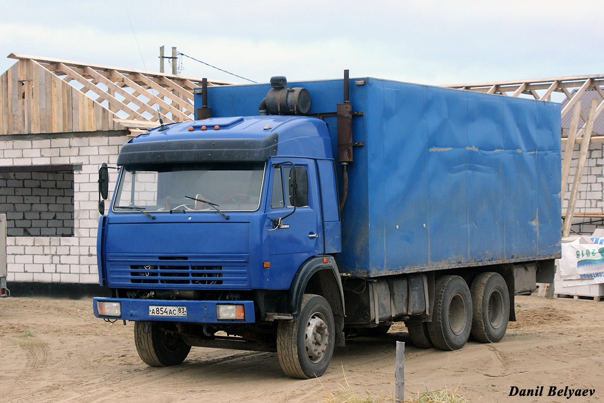 Ненецкий автономный округ, № А 854 АС 83 — КамАЗ-53212