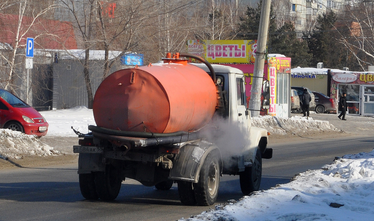 Омская область, № Т 584 АК 55 — ГАЗ-3309