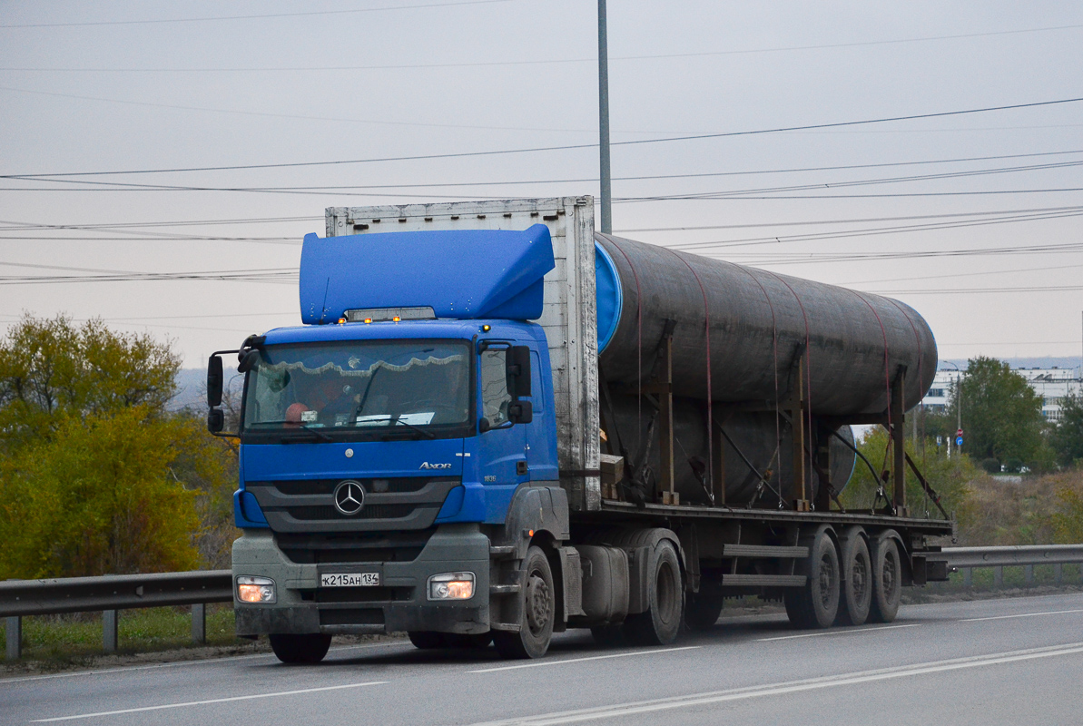 Волгоградская область, № К 215 АН 134 — Mercedes-Benz Axor 1836