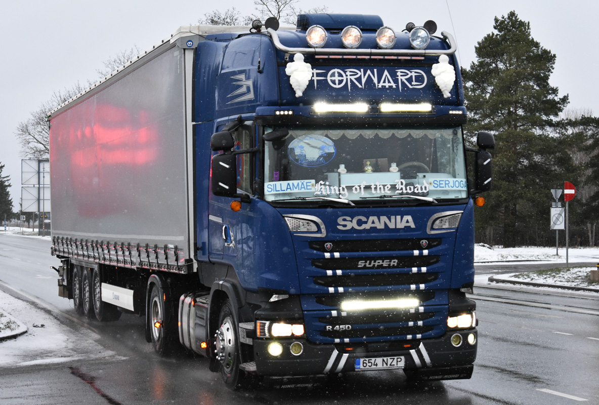 Эстония, № 654 NZP — Scania ('2013) R450