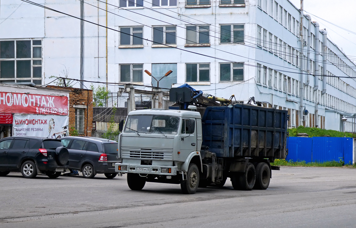 Калужская область, № Е 918 НН 40 — КамАЗ-53229-15 [53229R]