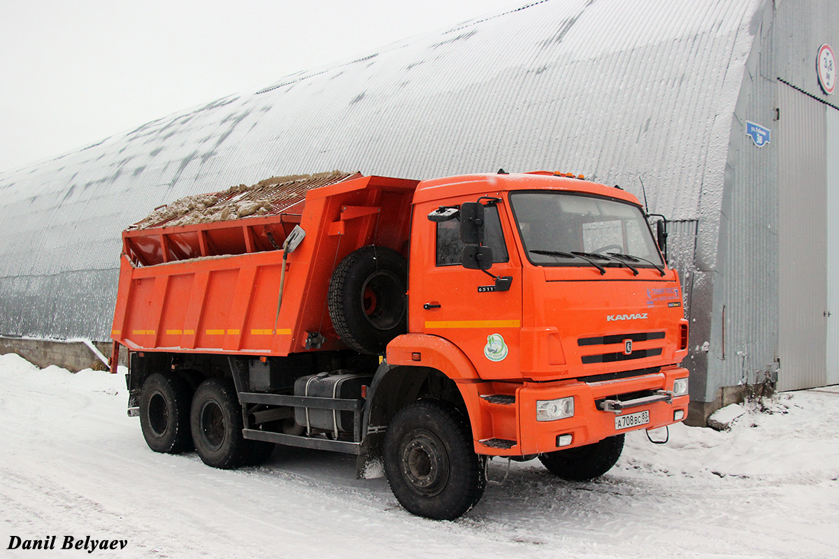 Ненецкий автономный округ, № А 708 ВС 83 — КамАЗ-65111-42