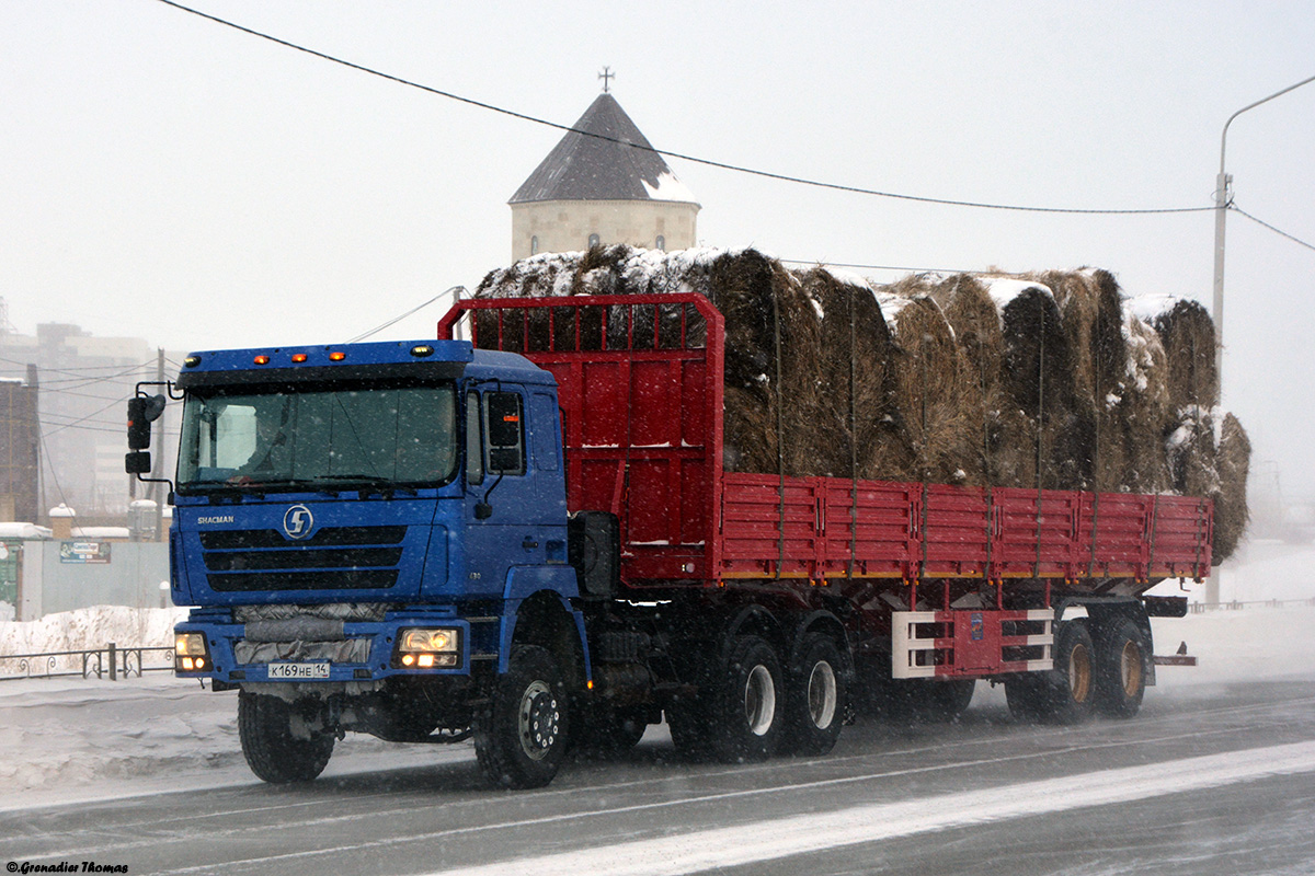 Саха (Якутия), № К 169 НЕ 14 — Shaanxi Shacman F3000 SX425x