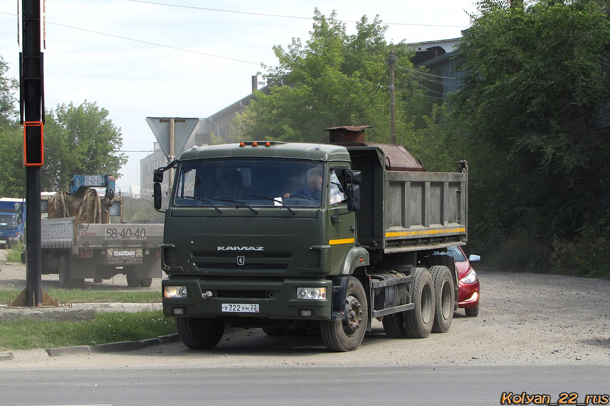 Алтайский край, № У 322 УН 22 — КамАЗ-65115-A4