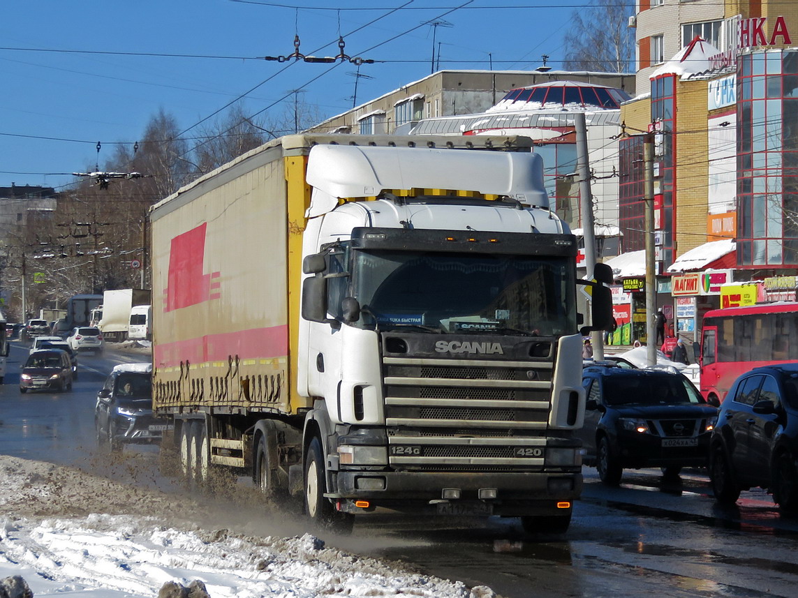 Кировская область, № А 117 РС 43 — Scania ('1996) R124G