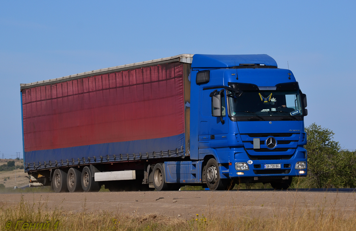 Грузия, № SA-720-BA — Mercedes-Benz Actros ('2009) 1844