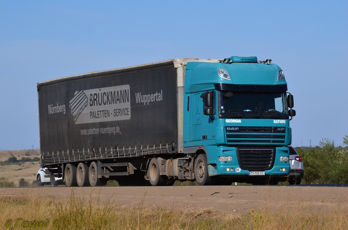 Грузия, № TY-725-YT — DAF XF105 FT