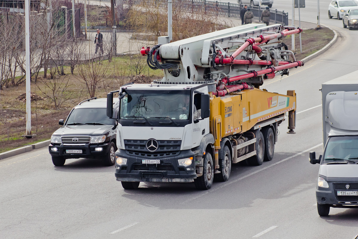 Алматы, № 233 ABT 02 — Mercedes-Benz Arocs (общ.м)