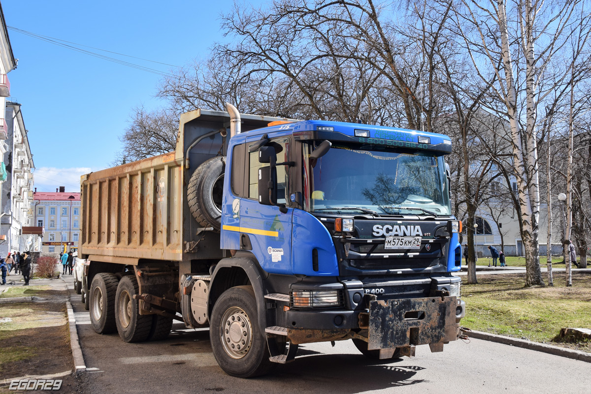 Архангельская область, № М 575 КМ 29 — Scania ('2011) P400