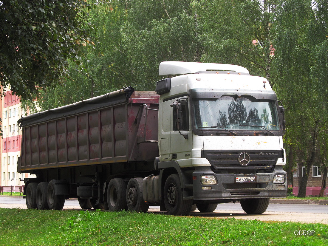 Витебская область, № АК 9868-2 — Mercedes-Benz Actros ('2003) 2541