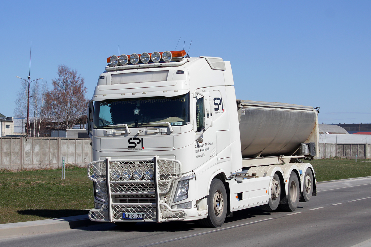 Литва, № LFS 378 — Volvo ('2012) FH-Series