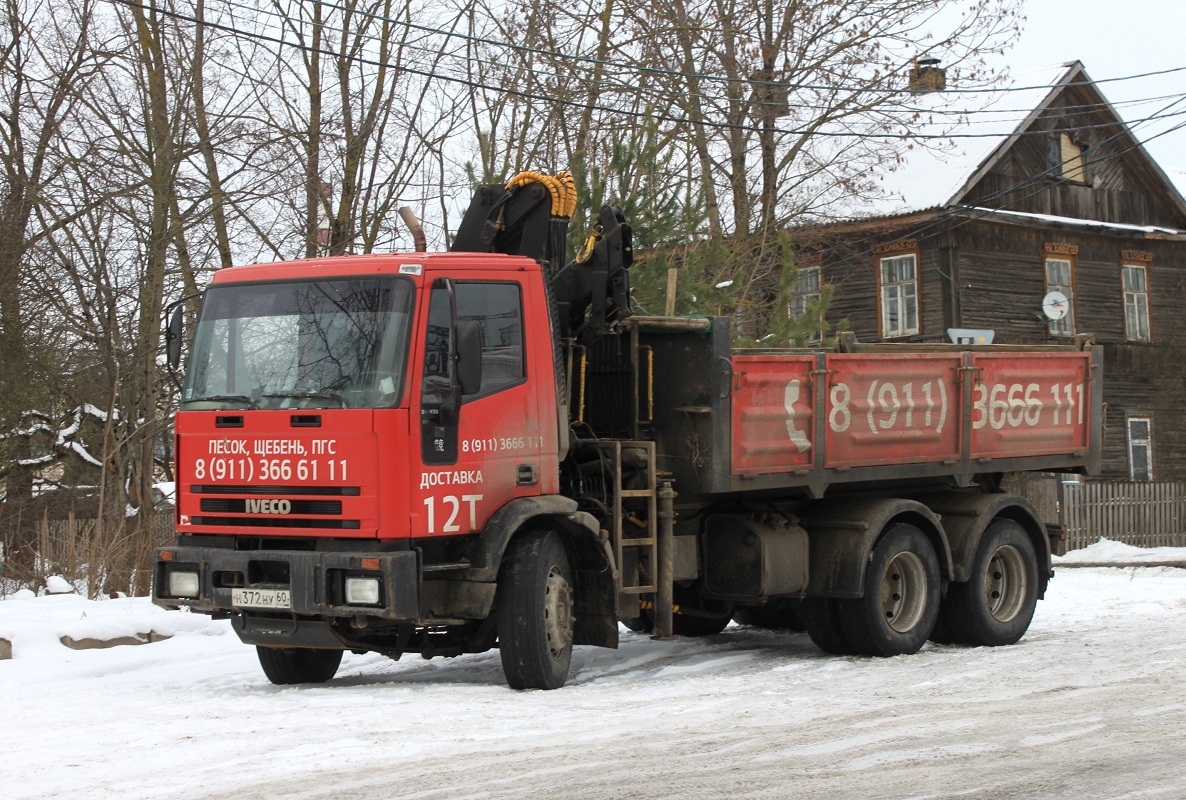 Псковская область, № Н 372 НУ 60 — IVECO EuroTech